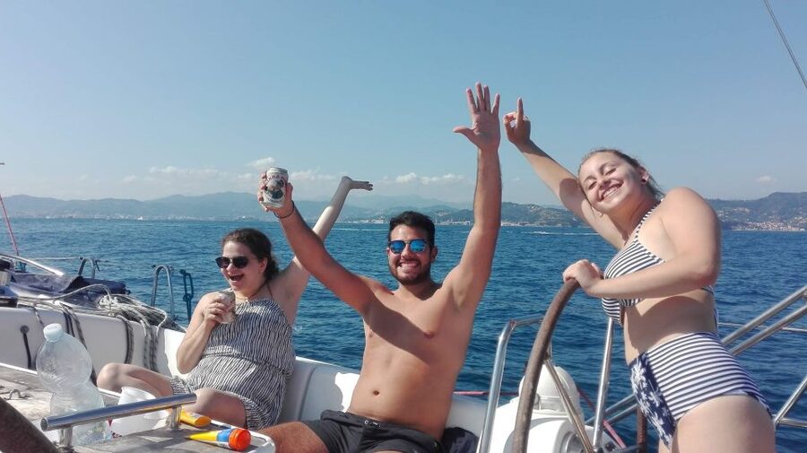 La Spezia : Private Sailboat tour of cinque terre with lunch - Leaving La Spezia for Porto Venere
