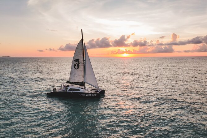 Lady Grace Signature Catamaran Sunset Sail from Ritz-Carlton - The crew and the mood onboard