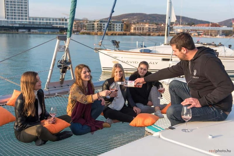 Lake Balaton:Private Sailing Cruise with Skipper - Views of the abbey and northern shore