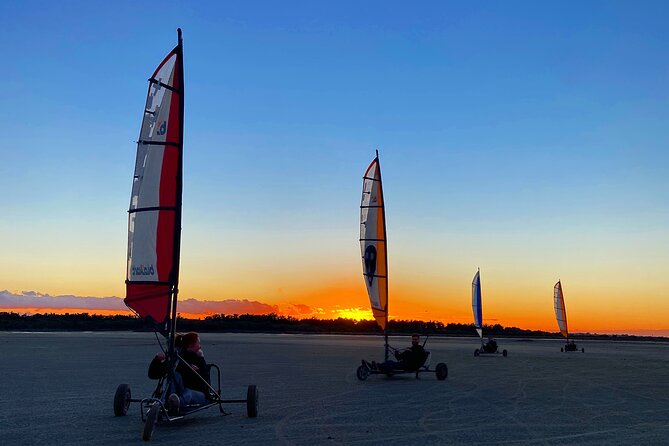 Land Sailing in Limassol - Safety, speed, and the possibility of a capsize