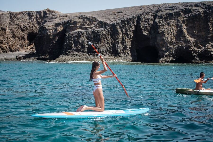 Lanzarote: Luxury Sailing Excursions to Papagayo - A spacious catamaran with room for different moods