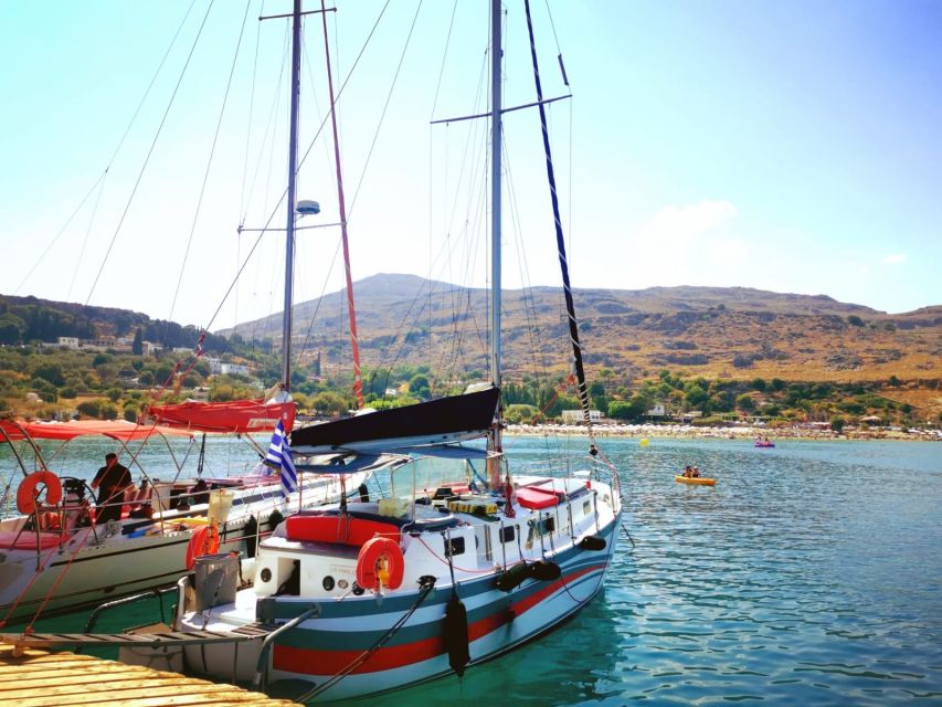Lindos: Sailboat Cruise with Prosecco and more - Who will enjoy this boat day most