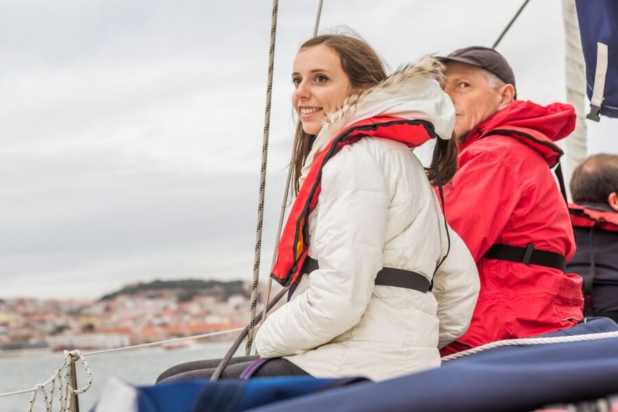 Lisbon 2-Hour Tagus River Sailing Cruise - Sailing past Belém Tower and the western waterfront