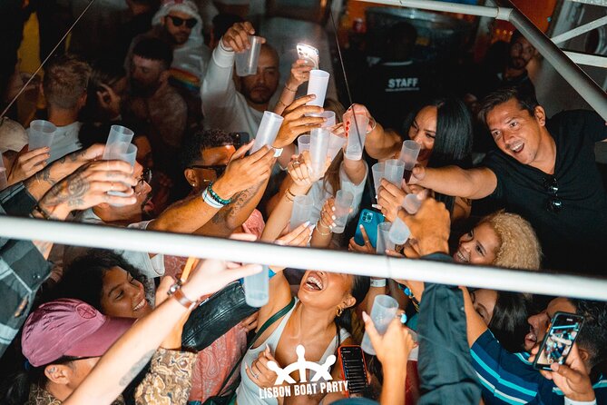Lisbon Boat Party BIGGEST Sunset Cruise — with Music & Drinks - Doca de Alcântara Norte is the starting point
