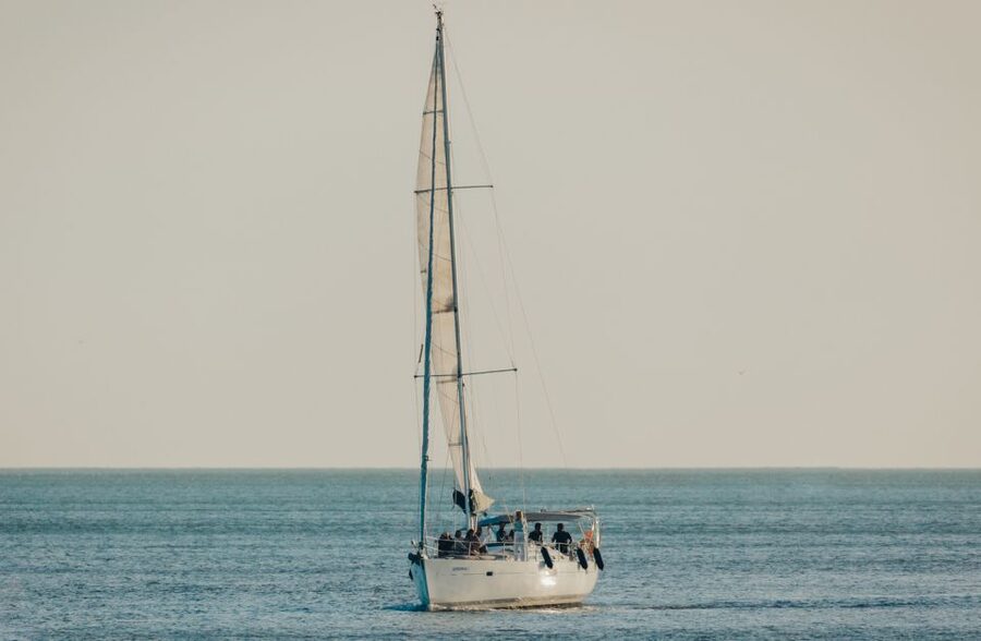 Lisbon: Boat Tour - the most Comfortable Sailboat - Sailing toward Torre de Belém