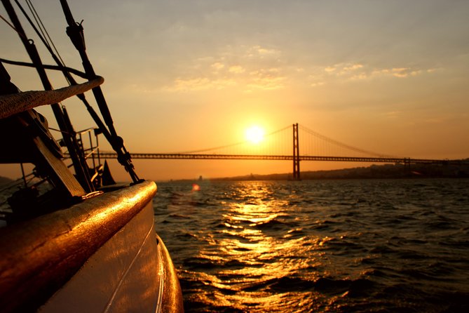 Lisbon: Daylight or Sunset on a Vintage Sailboat - The Discoveries Monument and Belém’s waterfront