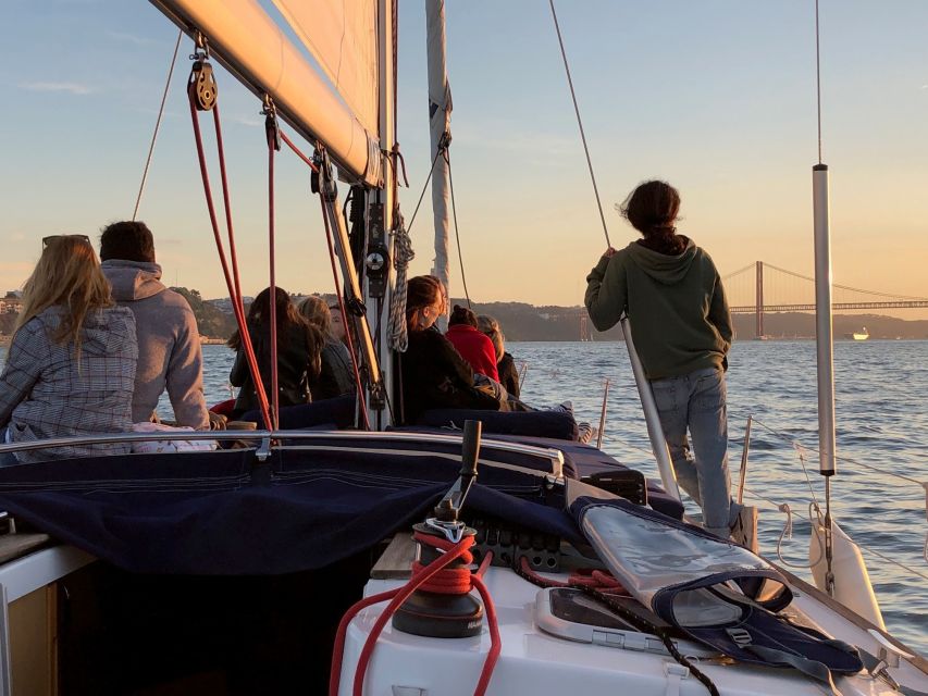 Lisbon: Enjoy a Sunset or Night Tagus River Sailboat Cruise - Belém Tower and the Monument to the Discoveries