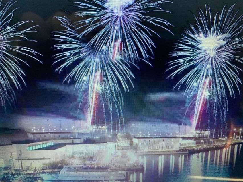 Lisbon: New Year's Eve Fireworks Sail Boat Tour - Practical clothing and boarding advice