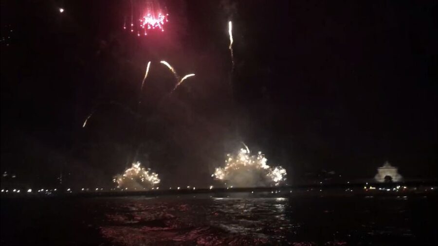 Lisbon: New Year's Eve Fireworks Sail Boat Tour - Ribeira Market, Ajuda National Palace, and Empire Square