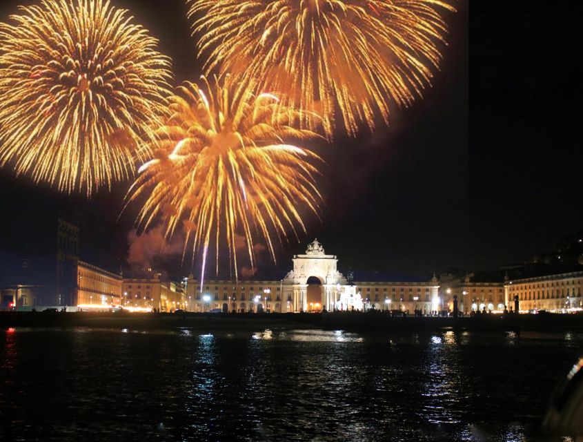 Lisbon: New Year’s Eve Fireworks Tagus River Sailing Cruise - From Belém Tower to the Monument to the Discoveries