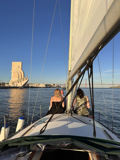 Lisbon: Private sailboat tours on Tagus River - The Discoveries Monument and Portugal’s seafaring story