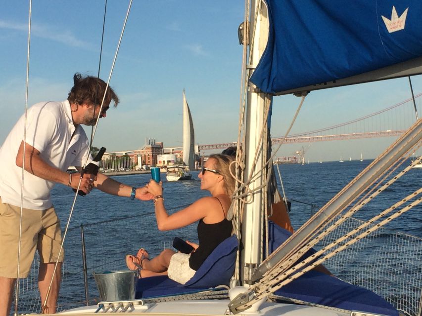 Lisbon: Private Sunset Sailing Tour with Champagne - Champagne, blankets, and personal service