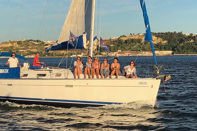 Lisbon River Sailing Cruise - Under the 25 de Abril Bridge