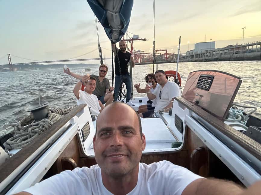 Lisbon Sailing on the Tagus - Boarding at Alcântara Dock