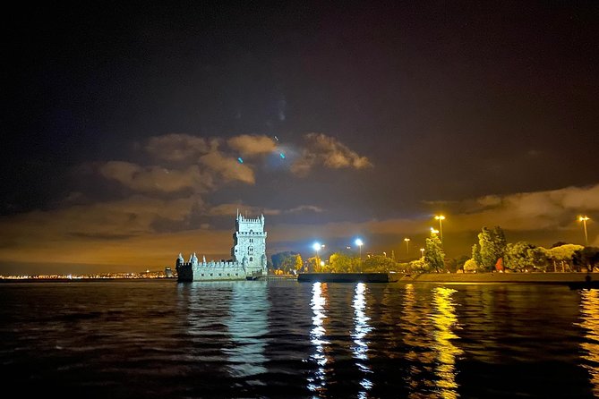Lisbon Sailing Tour by Night - Christ statue and the return toward central Lisbon