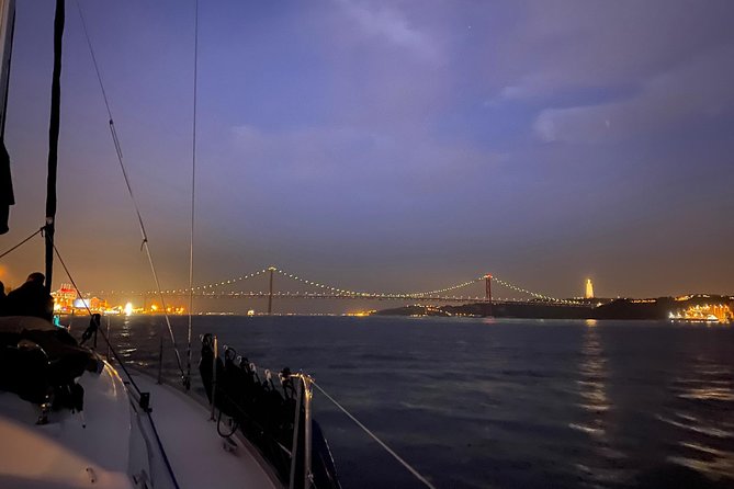 Lisbon Sailing Tour by Night - Commerce Square and St. George’s Castle after dark