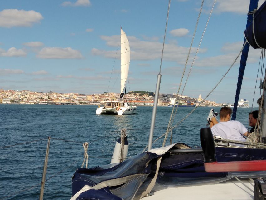 Lisbon: Sailing Tour with Wine and Snacks - Belém Tower from the river