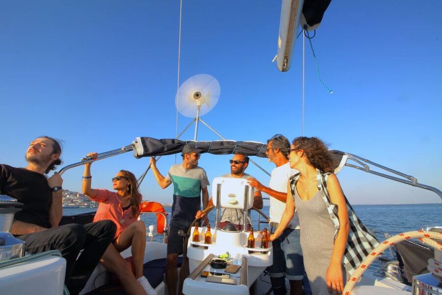 Lisbon: Sailing Tour with Wine and Snacks - What is included on board