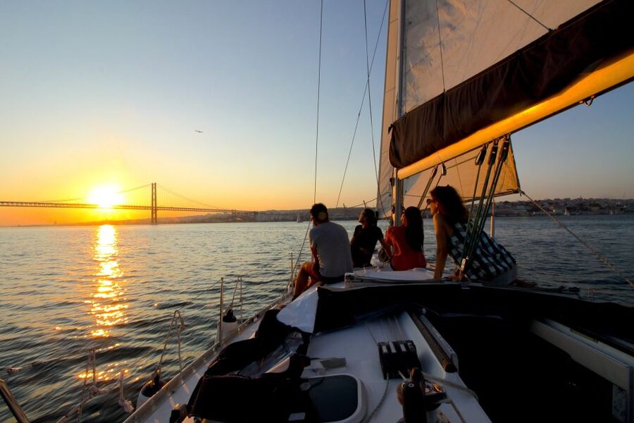 Lisbon: Sailing Tour with Wine and Snacks - Leaving Doca de Alcântara