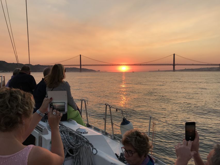 Lisbon: Sunset Sailing Cruise with Wine - Lisbon’s waterfront from a different angle