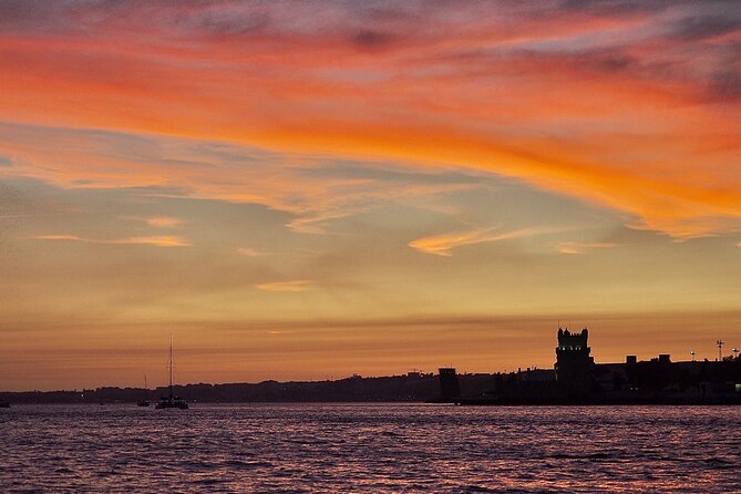 Lisbon Sunset Sailing Private Tour - Under the 25th April Bridge