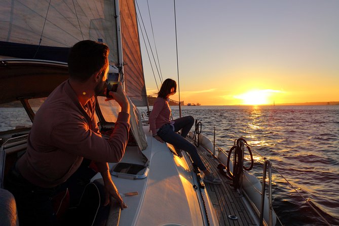 Lisbon Sunset Sailing Tour on Luxury Sailing Yacht with 2 Drinks - Seeing Chiado, Bairro Alto, and the old city
