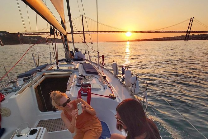 Lisbon: Sunset Sailing with Portuguese Wine and History - Starting beneath the 25 de Abril Bridge