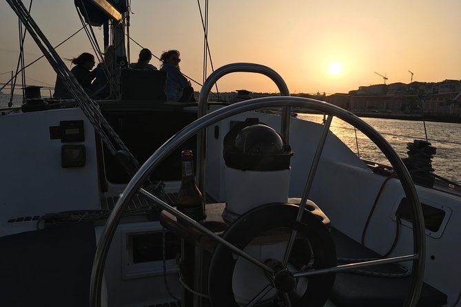 Lisbon Sunset Sensations on a Private Sailing Boat with wine&snacks - Leaving Doca Alcântara at 6:00 pm