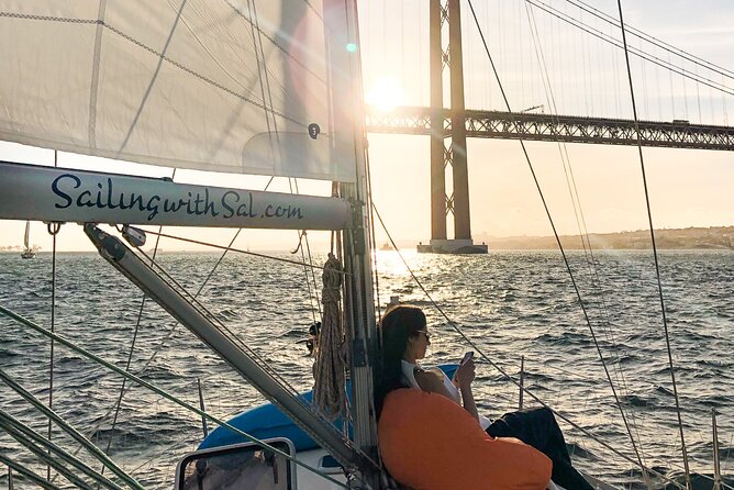 Lisbon: Sunset Tagus River Sailing Tour with Drinks - Leaving Alcântara and settling into the yacht