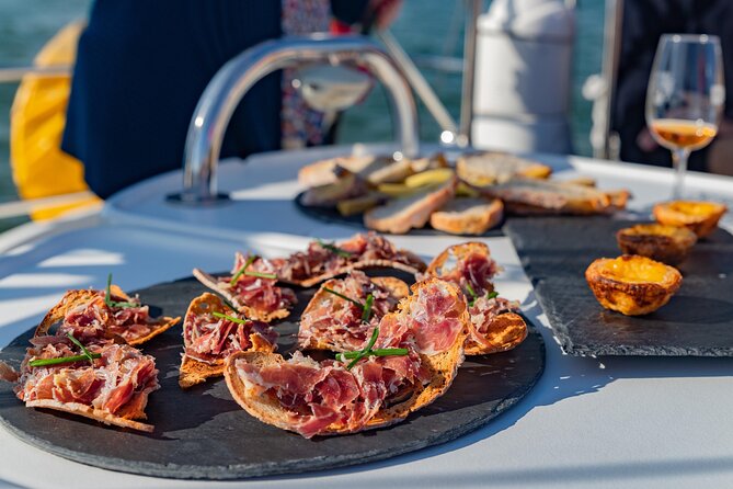 Lisbon: Wine Tasting with Sommelier on a Private Sailboat - The Amanda Levete-designed riverside structure