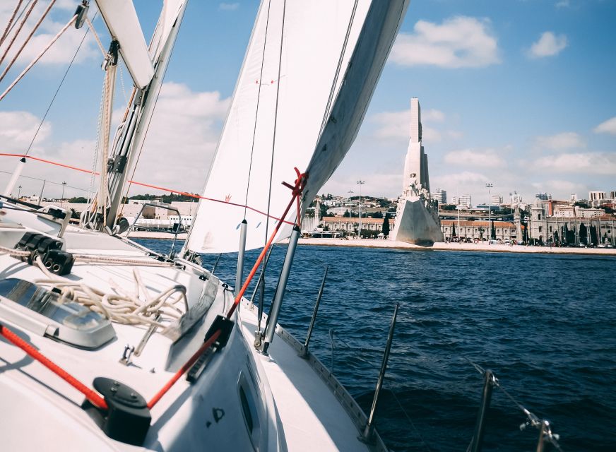 Lisbon: Yacht Sailing Tour With Portuguese Wine and History - Belém’s monuments from the water