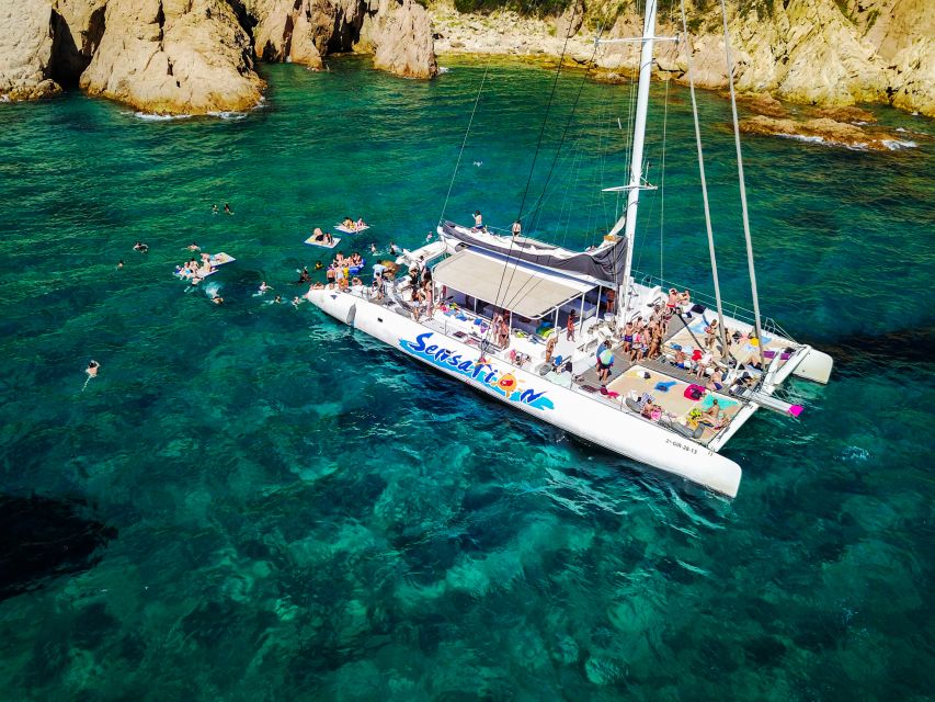 Lloret de Mar: Catamaran Sailing Cruise with BBQ and Drinks - Choosing the right departure