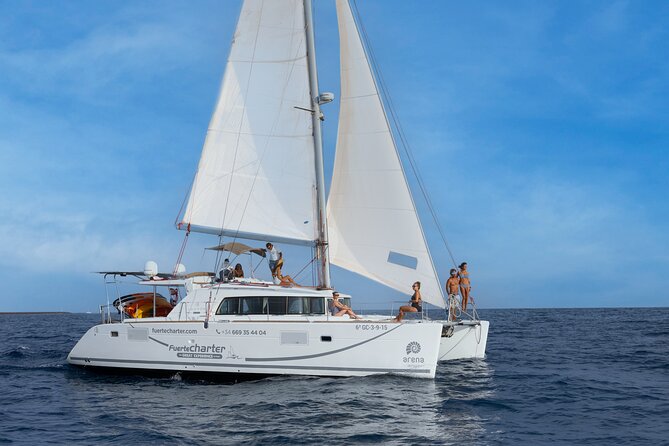 Lobos Island Half-Day Sailing Tour with Lunch - Anchoring by Playa de la Concha