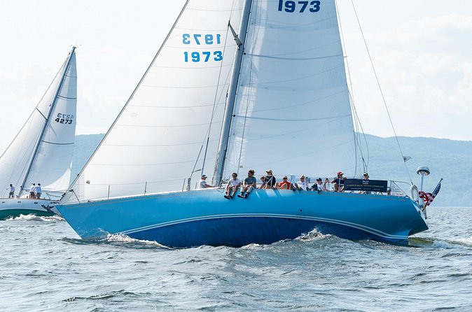 Luxury Camden Sailing Experience - The cushioned cockpit, picnic, and onboard comfort