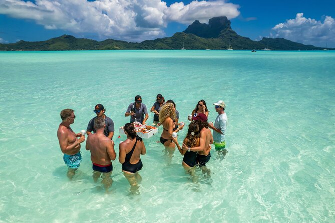 LUXURY Catamaran Bora Bora : Sailing, Snorkeling & Floating Bar - From the 9:00 a.m. pickup to Vitamin Sea