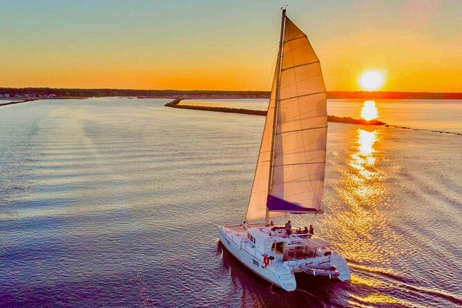 Luxury Catamaran Sailing Charters in Maine - Setting Out From the Saco River