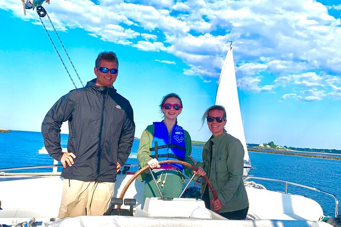 Luxury Catamaran Sailing Charters in Maine - The Boat, Seating, and Comfort