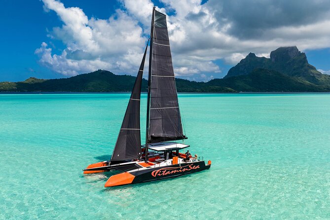 LUXURY PRIVATE Catamaran Bora Bora : Half-Day Trip - Sailing aboard Vitamin Sea
