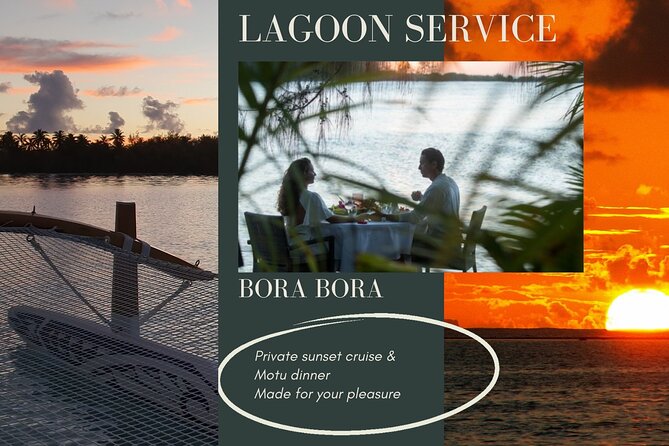 LUXURY PRIVATE Catamaran Bora Bora : The Sunset Escape - Mount Otemanu Takes Center Stage
