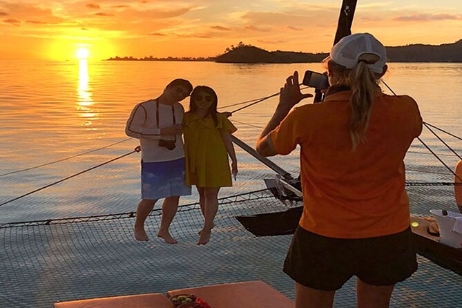 LUXURY PRIVATE Catamaran Bora Bora : The Sunset Escape - Drinks, Snacks, and the Feel of a Special Evening