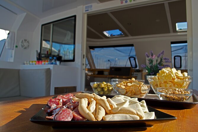 Luxury sailboat ride with drinks and aperitif-Small Groups - Barceloneta from the water