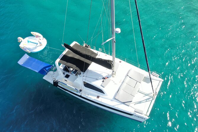 Luxury Sailing catamaran charter in Cabo San Lucas all inclusive - Starting at C Dock in the Cabo San Lucas Marina