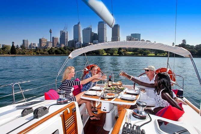Luxury Sailing Cruise on Sydney Harbour with Lunch - Sydney Heads and the open Pacific view