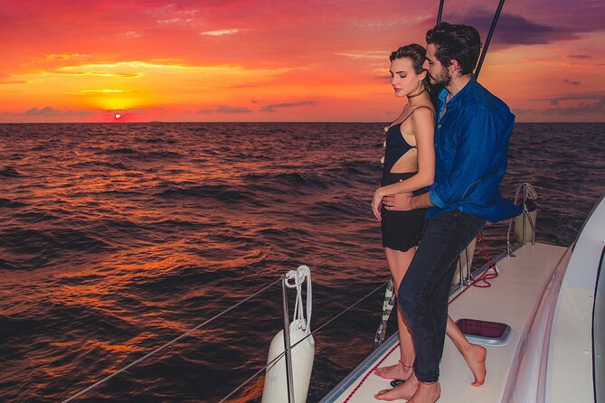 Luxury Sunset Sailing Cruise in Cancun with Light Dinner and Open Bar - The Sunset Is the Main Event
