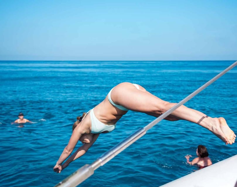 Malaga: Catamaran Sailing Cruise with Swimming & Optional DJ - Who should book this Malaga boat ride?