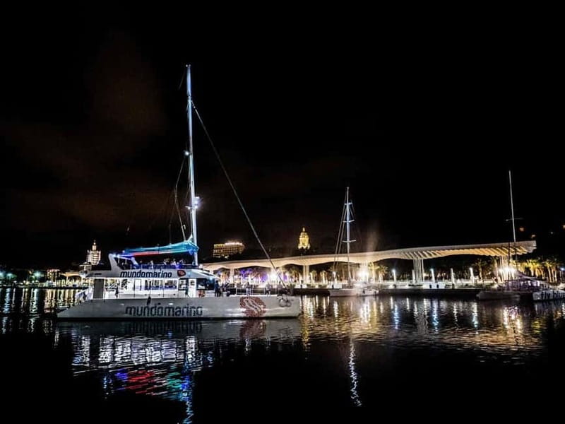 Malaga: Sailing Catamaran Sunset Cruise with Live DJ & Drink - A live DJ and a mixed onboard mood
