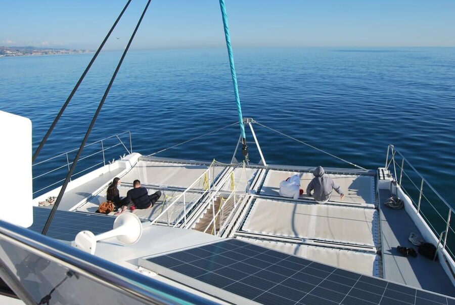 Malaga: Sailing Catamaran Sunset Cruise with Live DJ & Drink - What the $25 price really buys you