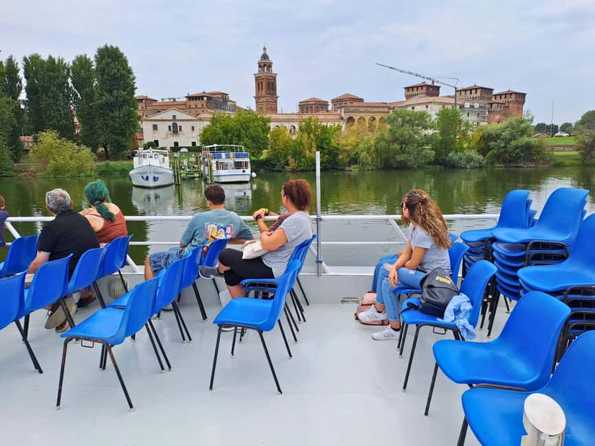 Mantua: Guided sailing from the Park to the Port with the water elevator - Start at Castle San Giorgio and leave Mantua’s center by boat