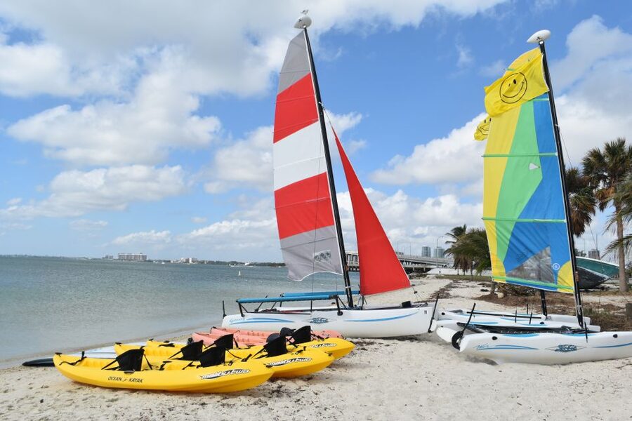 Miami: Hobie Cat Sailing - The Beach Lesson Before You Sail
