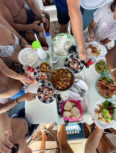 Milos: Full-Day Sailboat Cruise with Food and Open Bar - Poliegos, Blue Bay, and the return route